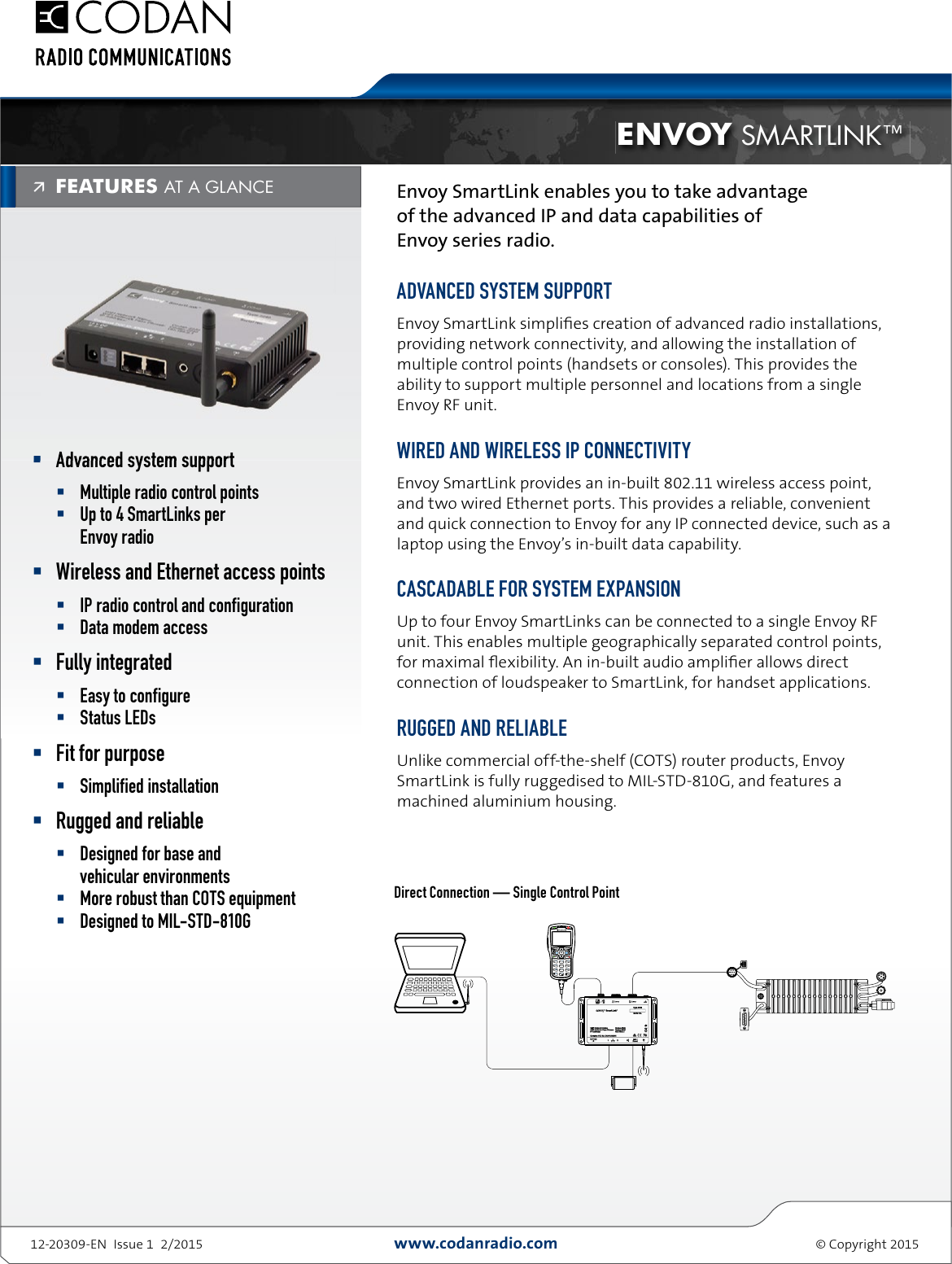 Page 1 of 2 - Codan  Codan-Envoy-Smart Link