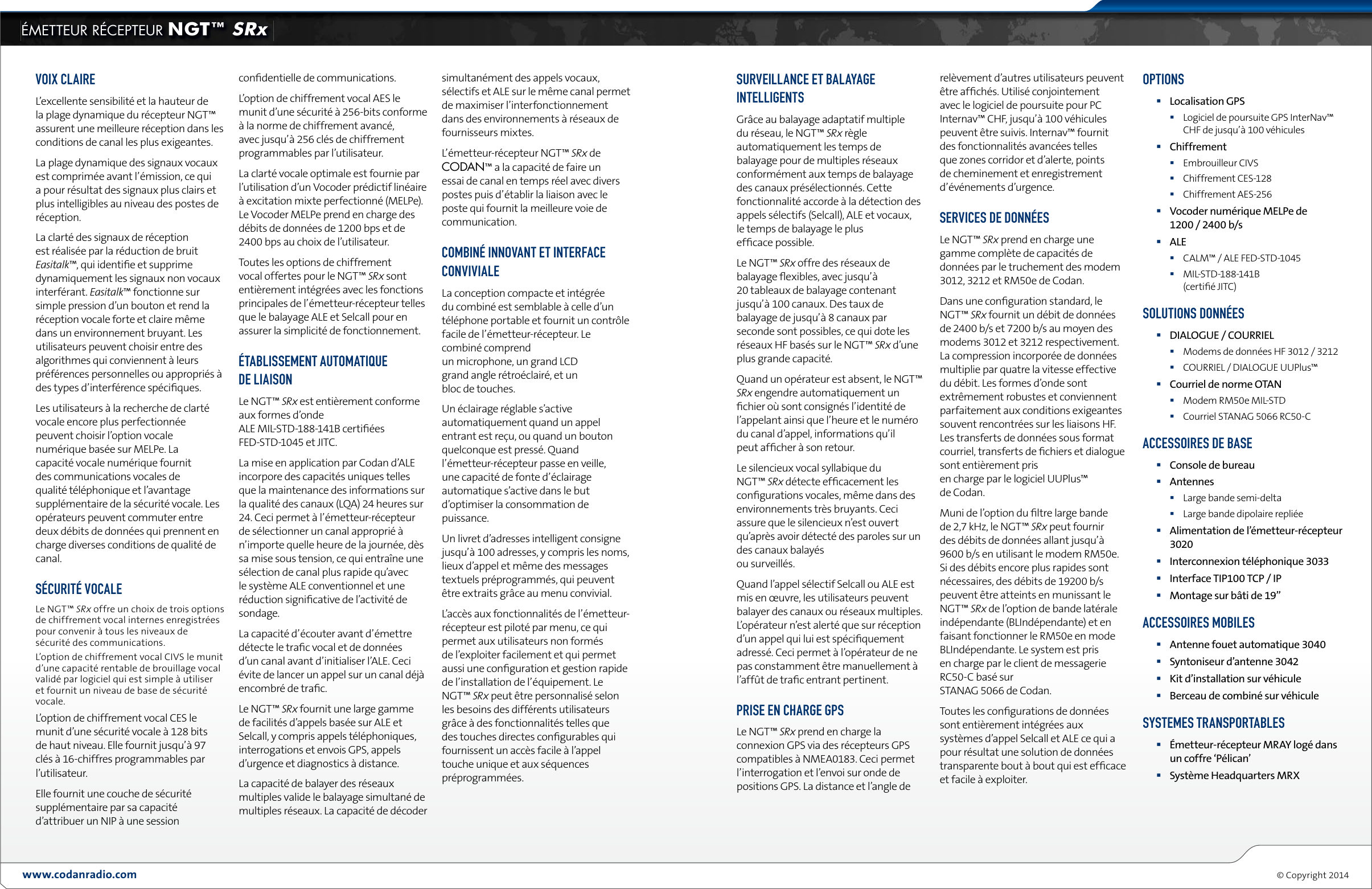 Page 2 of 3 - Codan  Codan-NGT-SRx FR