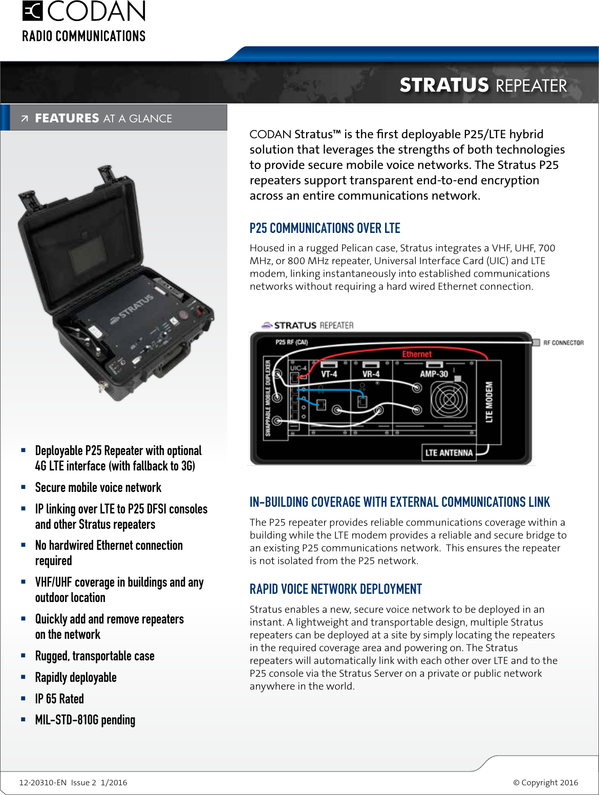 Page 1 of 4 - Codan  Codan-Stratus-Repeater2
