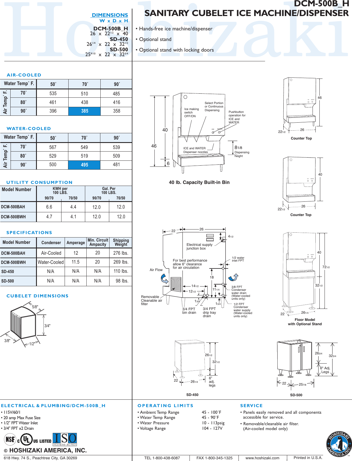 Page 2 of 2 - NEWDCM-500B_F  DCM500B H Spec Sheet