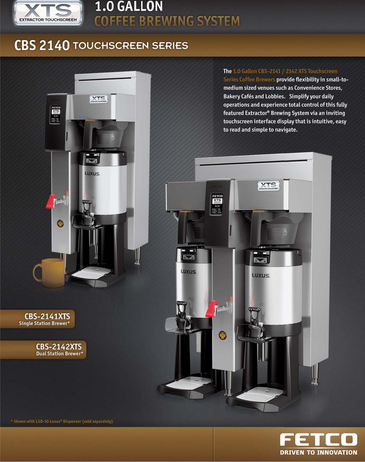 Page 1 of 8 - Fetco-cbs-2140-xts-series-specification-sheet