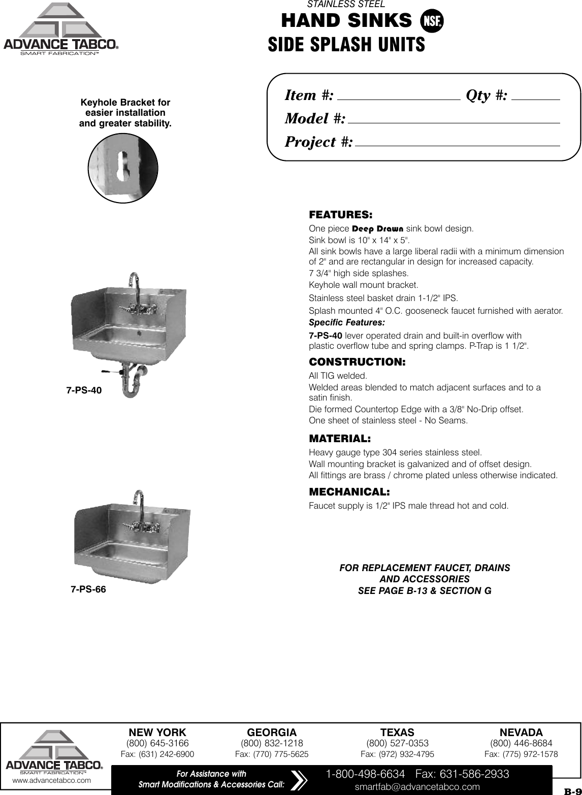 Hand Sinks Washing Sinks4 Ssplash