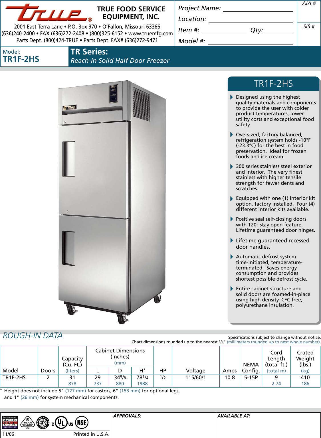 Page 1 of 2 - TR1F-2HS