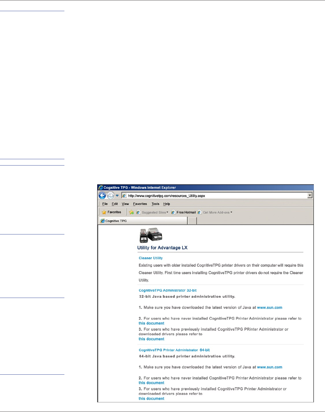 cognitivetpg printer administrator