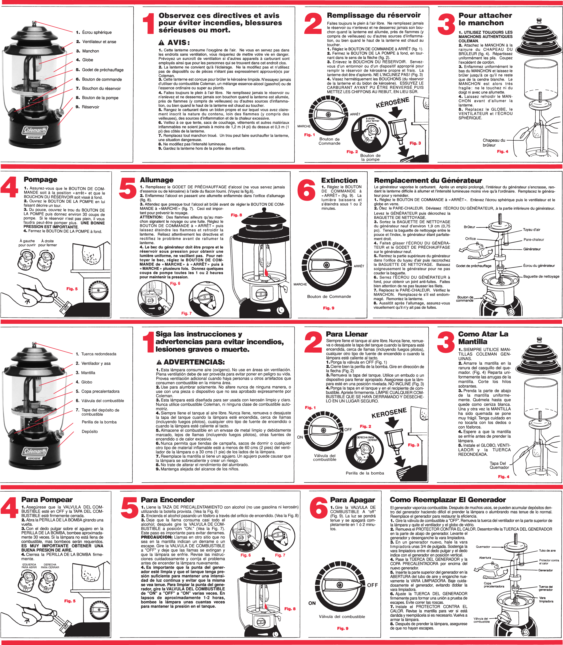 Page 2 of 2 - Coleman Coleman-214C700-Users-Manual- 214C700 - Kerosene Lantern  Coleman-214c700-users-manual