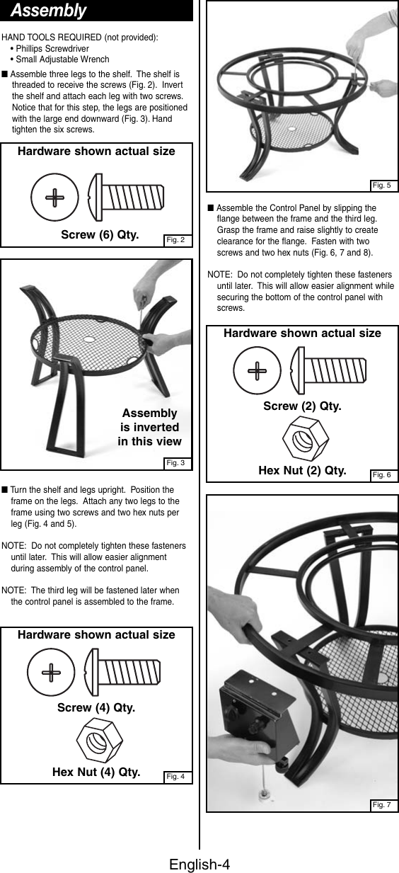 Page 5 of 12 - Coleman Coleman-5071-Series-Users-Manual- 5071 Series - Firelight Outdoor Decorative Propane Fireplace  Coleman-5071-series-users-manual