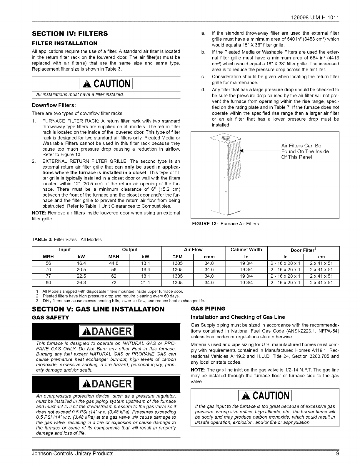 Coleman Furnace Model Dgaa070bdta Manual