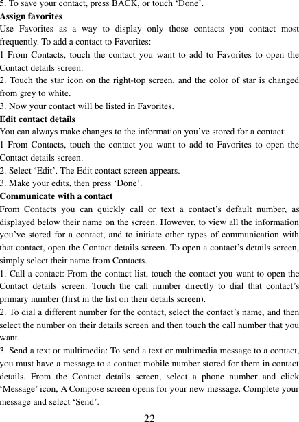 Page 22 of Collage Investments SHOW Mobile phone User Manual R1 0 Kila UG