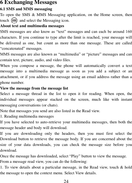 Page 24 of Collage Investments SHOW Mobile phone User Manual R1 0 Kila UG