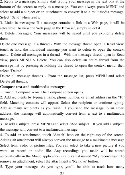 Page 25 of Collage Investments SHOW Mobile phone User Manual R1 0 Kila UG