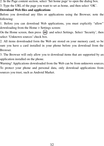 Page 32 of Collage Investments SHOW Mobile phone User Manual R1 0 Kila UG