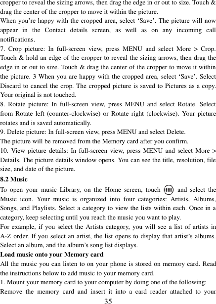 Page 35 of Collage Investments SHOW Mobile phone User Manual R1 0 Kila UG