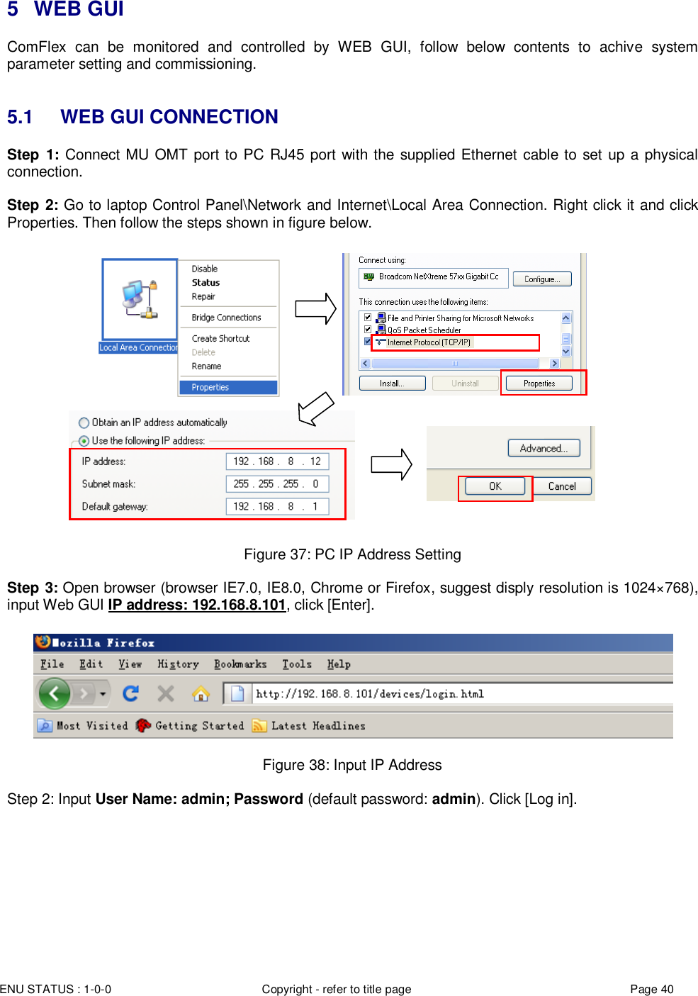 Page 40 of Comba Telecom Network Systems COMFLEX-6900 ComFlex Series Distributed Antenna System User Manual 