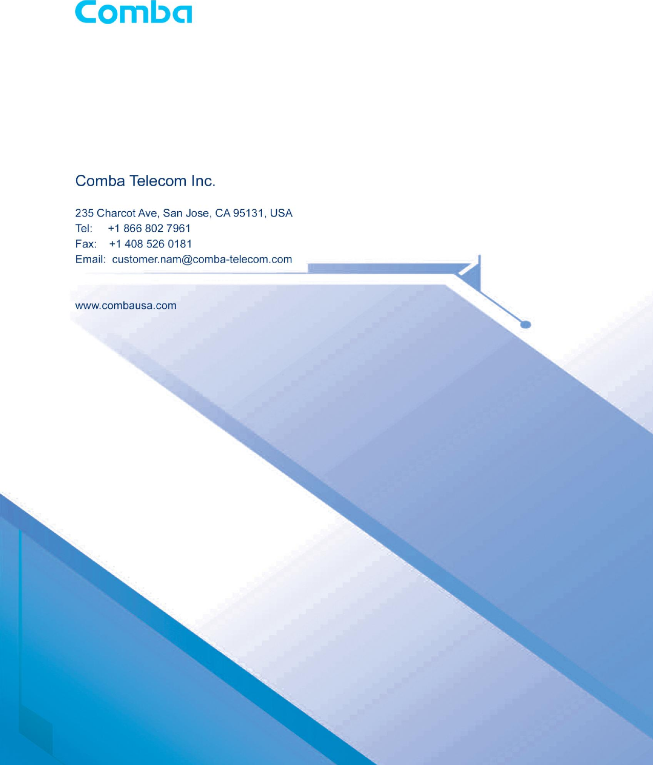 Page 52 of Comba Telecom Network Systems MBDA-80 mBDA Band Seletive Repeater User Manual 