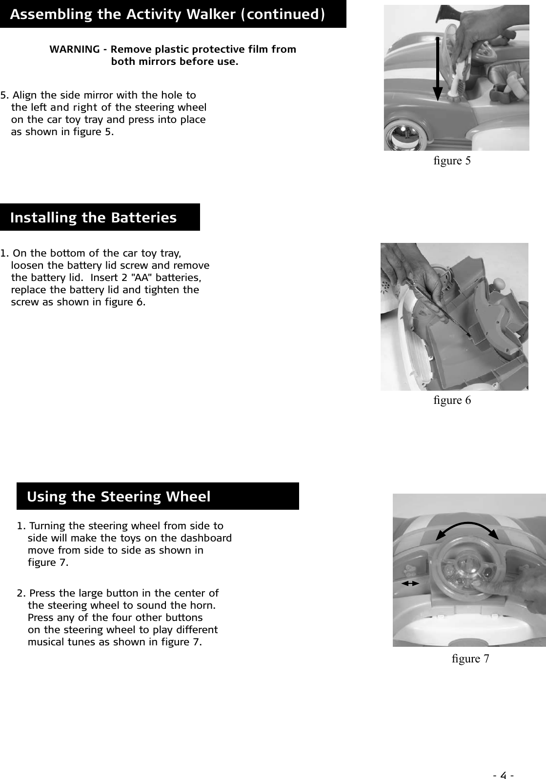 Combi All In One Activity Walker 5300 Owner S Manual Page1