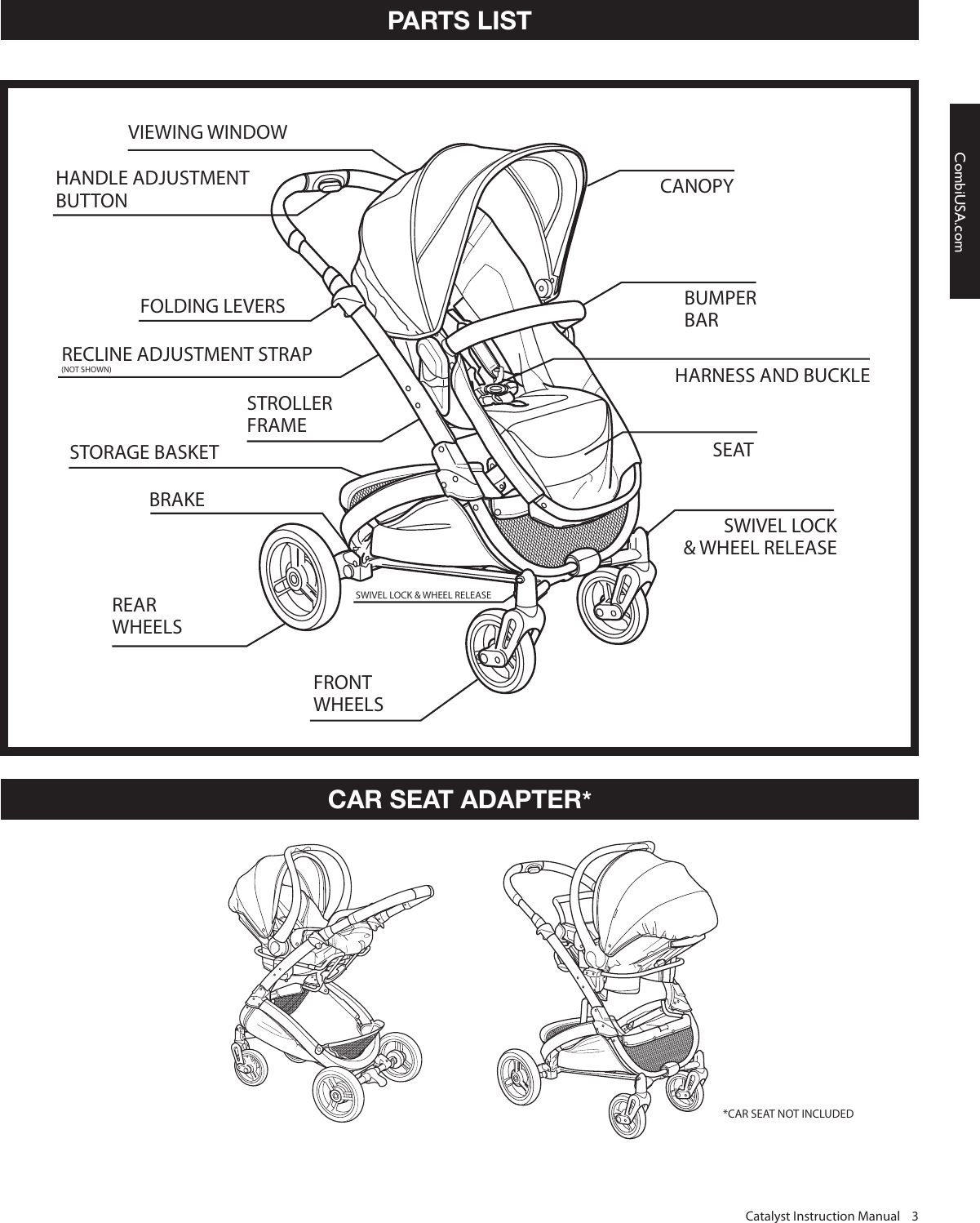 combi catalyst stroller