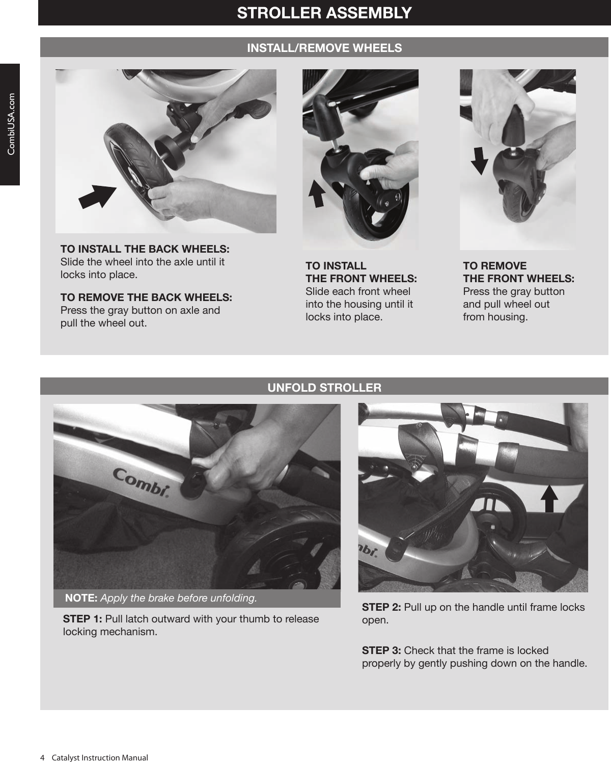 Page 4 of 12 - Combi Combi-Catalyst--3011-Owner-S-Manual