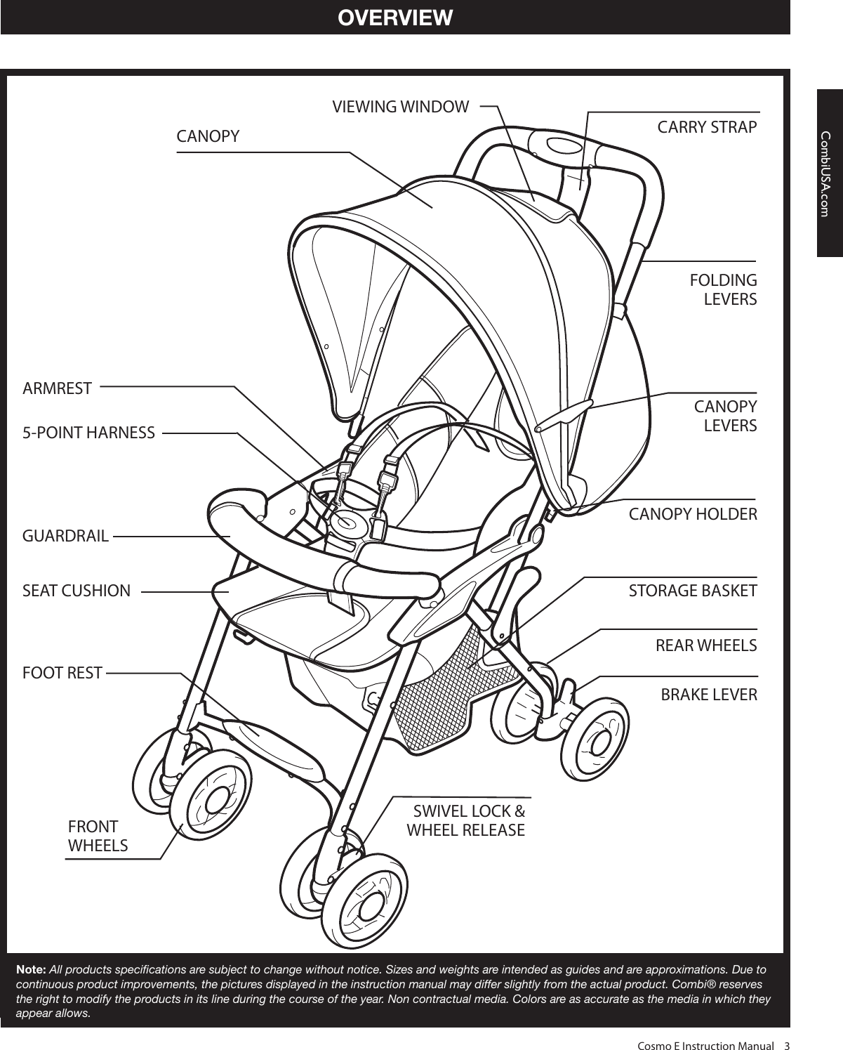 Page 3 of 12 - Combi Combi-Cosmo-E-Owner-S-Manual