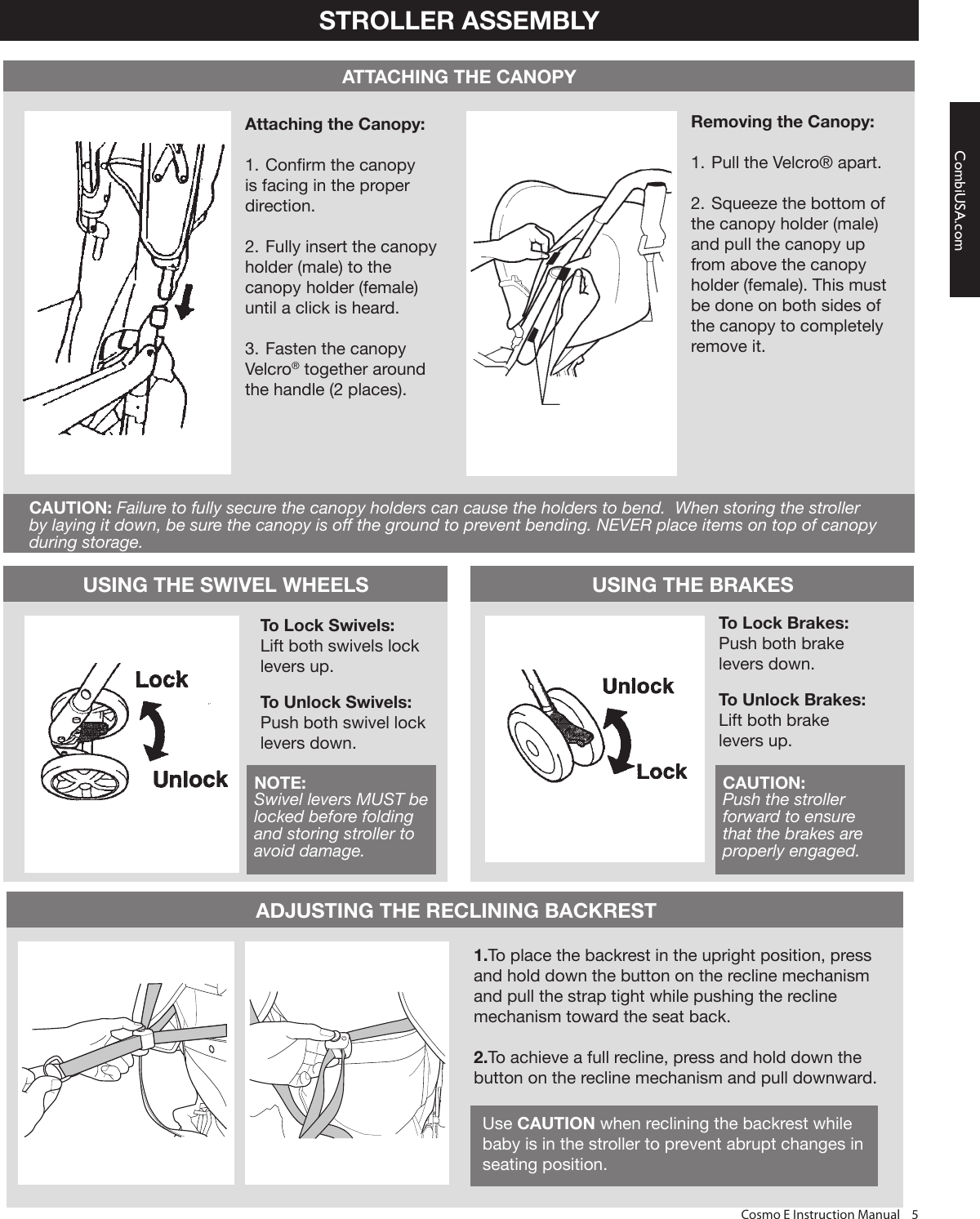 Page 5 of 12 - Combi Combi-Cosmo-E-Owner-S-Manual
