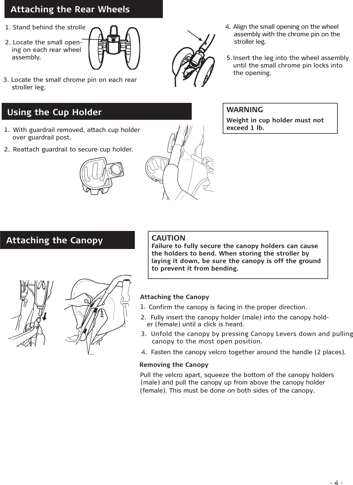 Page 4 of 10 - Combi Combi-Flare--2465-Owner-S-Manual Flare 2010_Rev1_060809