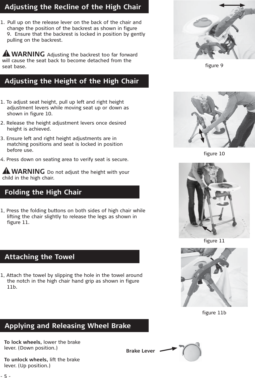 Page 5 of 9 - Combi Combi-Hero-High-Chair--9850-Owner-S-Manual Hero_IM_v2