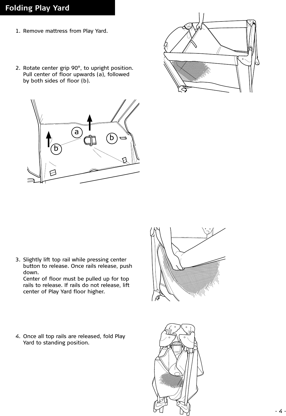 Page 4 of 12 - Combi Combi-Play-Yard--9400-Owner-S-Manual 9400_PlayYard_IM