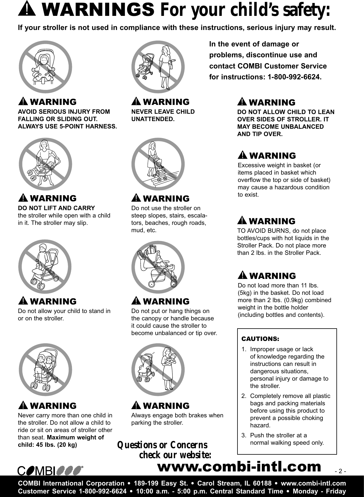 Page 2 of 12 - Combi Combi-Ultra-Savvy-Pm--2900-Owner-S-Manual 2900_Ultra S