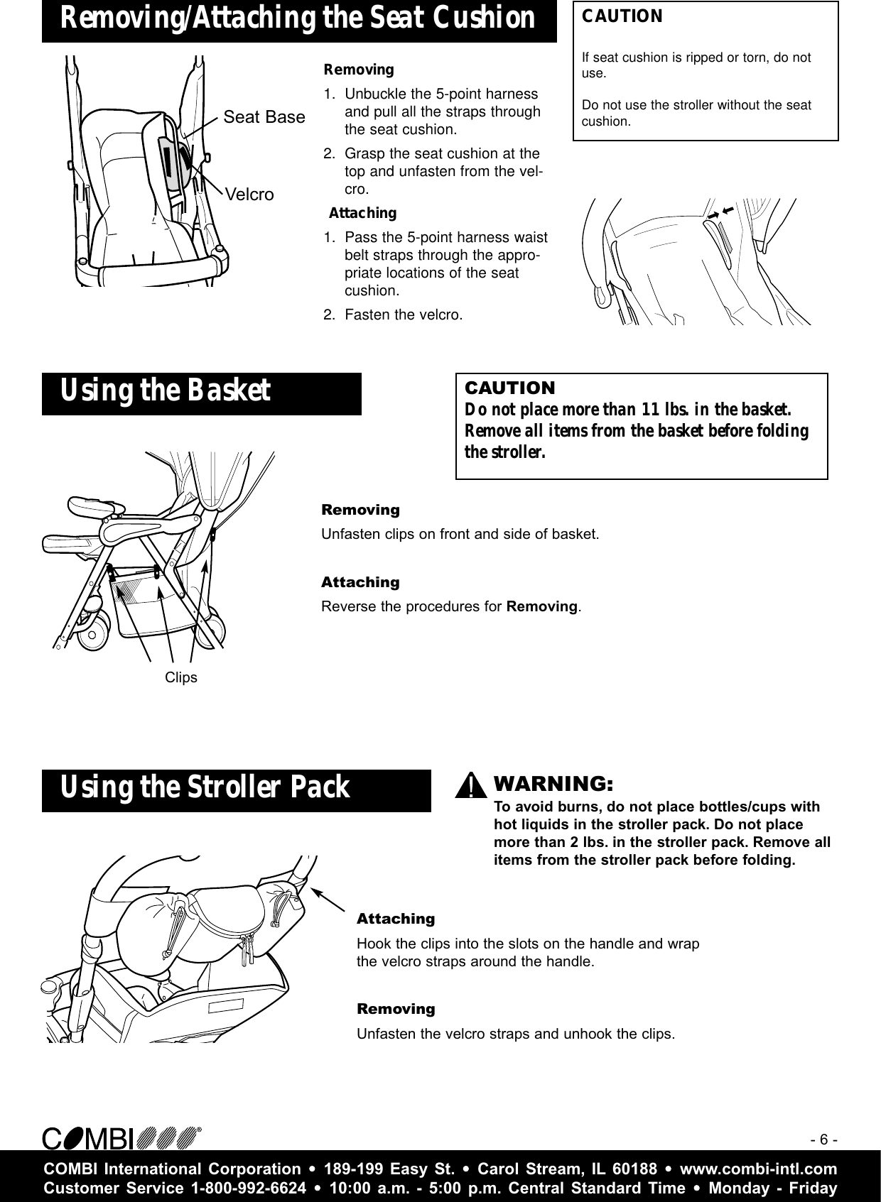 Page 6 of 12 - Combi Combi-Ultra-Savvy-Pm--2900-Owner-S-Manual 2900_Ultra S