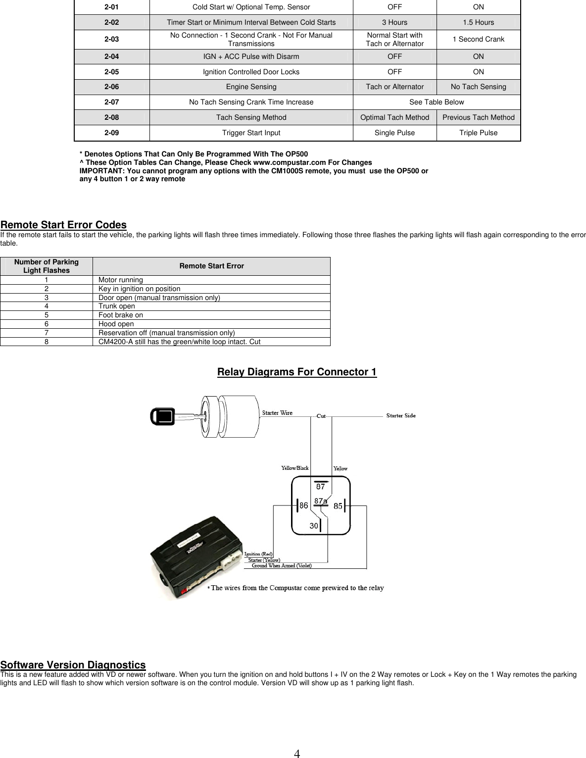 Page 4 of 6 - Compustar Compustar-Cm4200-Users-Manual-  Compustar-cm4200-users-manual