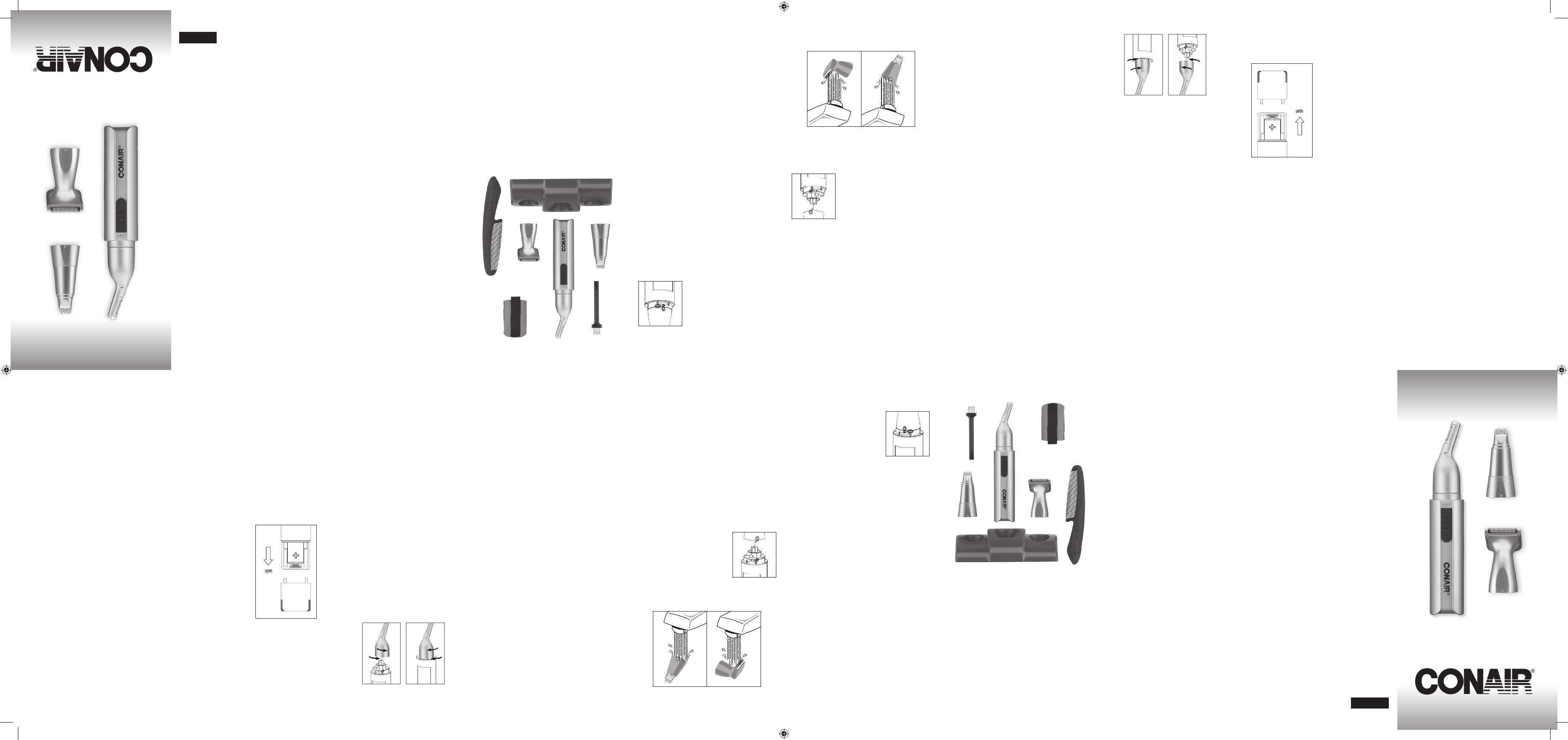 Conair Electric Shaver Ne163acs Users Manual