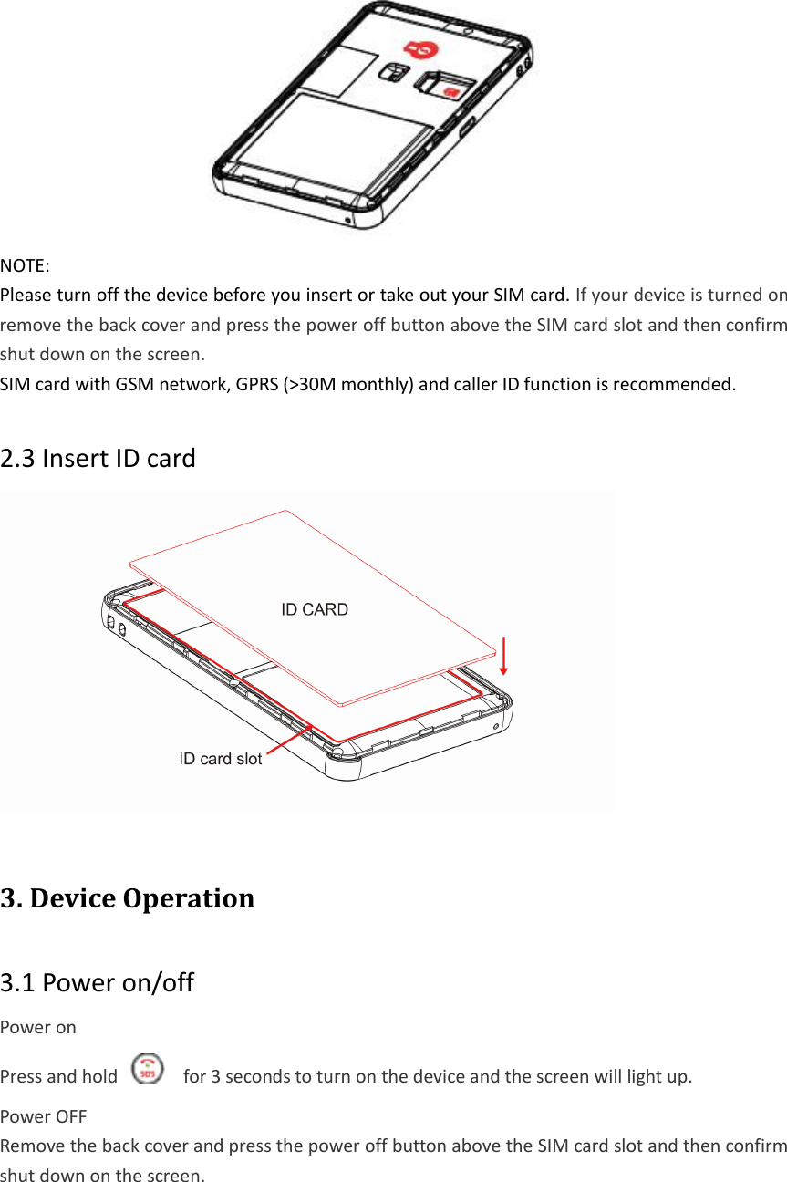 Page 4 of Concox Information Technology GK310 Personal GPS Tracker User Manual Student Card Phone