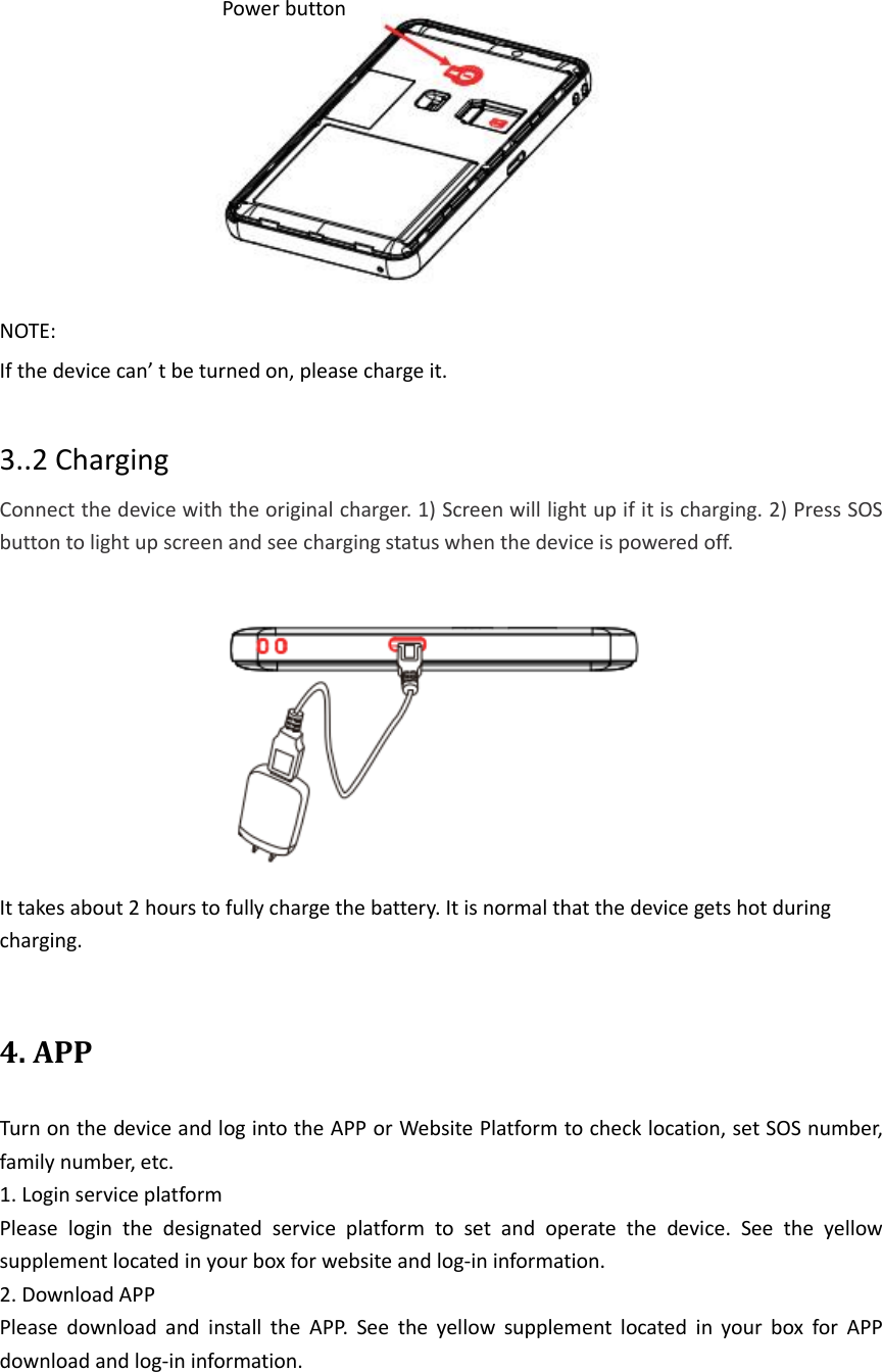 Page 5 of Concox Information Technology GK310 Personal GPS Tracker User Manual Student Card Phone