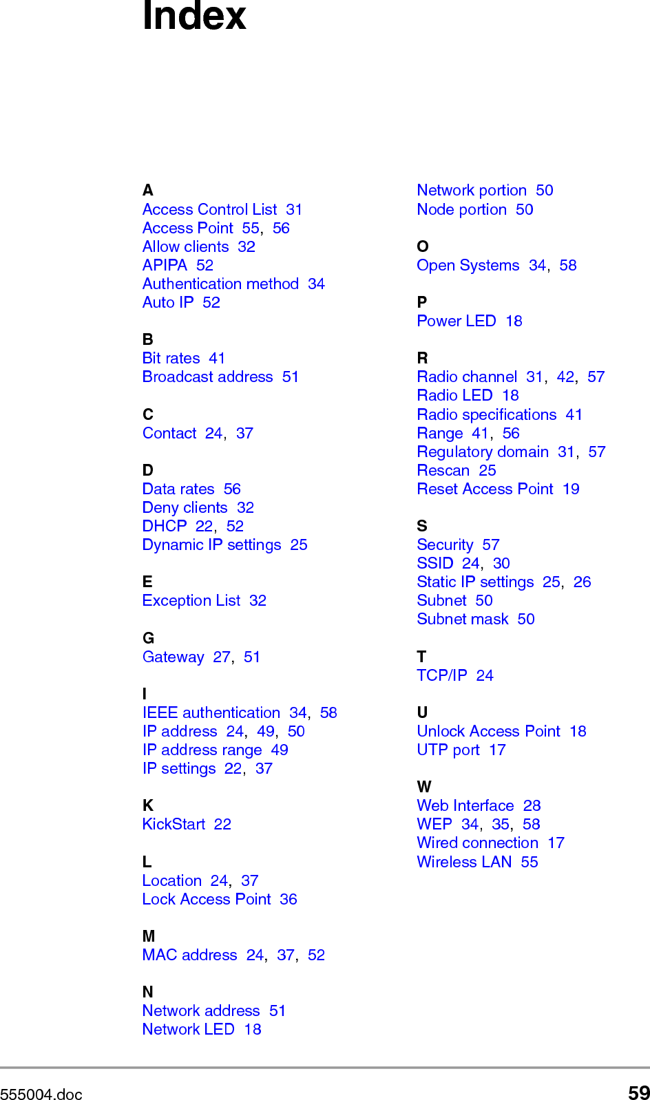 60 preliminary 3Index