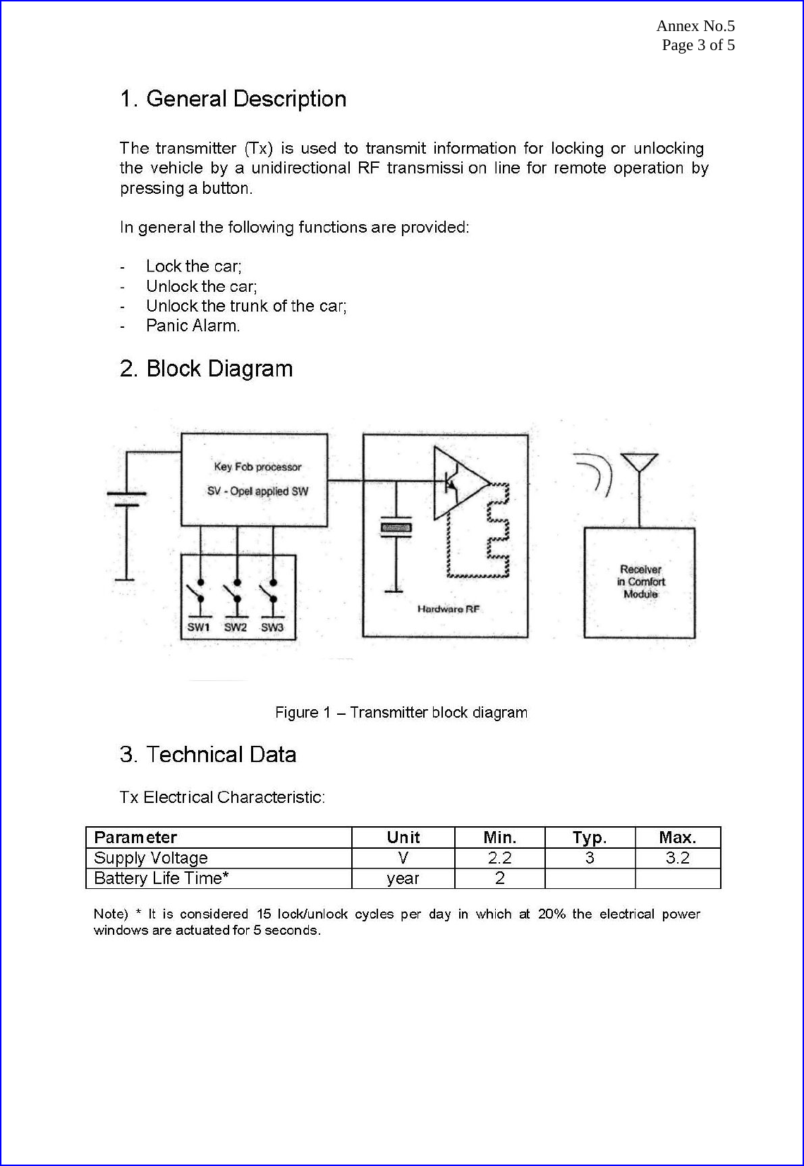 Annex No.5 Page 3 of 5  