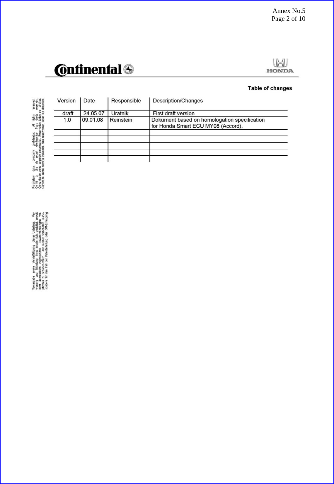 Annex No.5 Page 2 of 10  