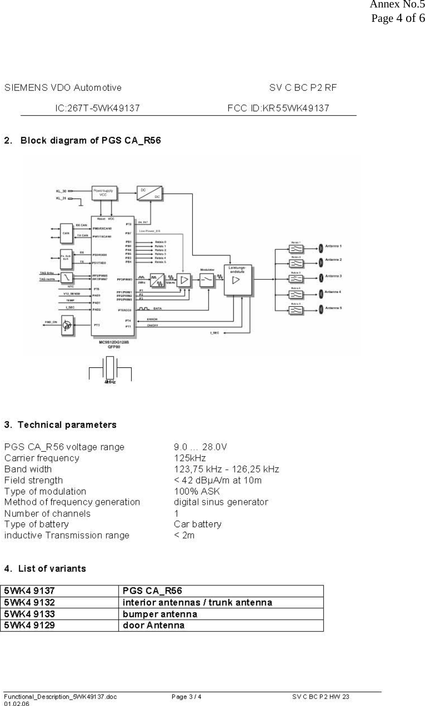 Annex No.5 Page 4 of 6 