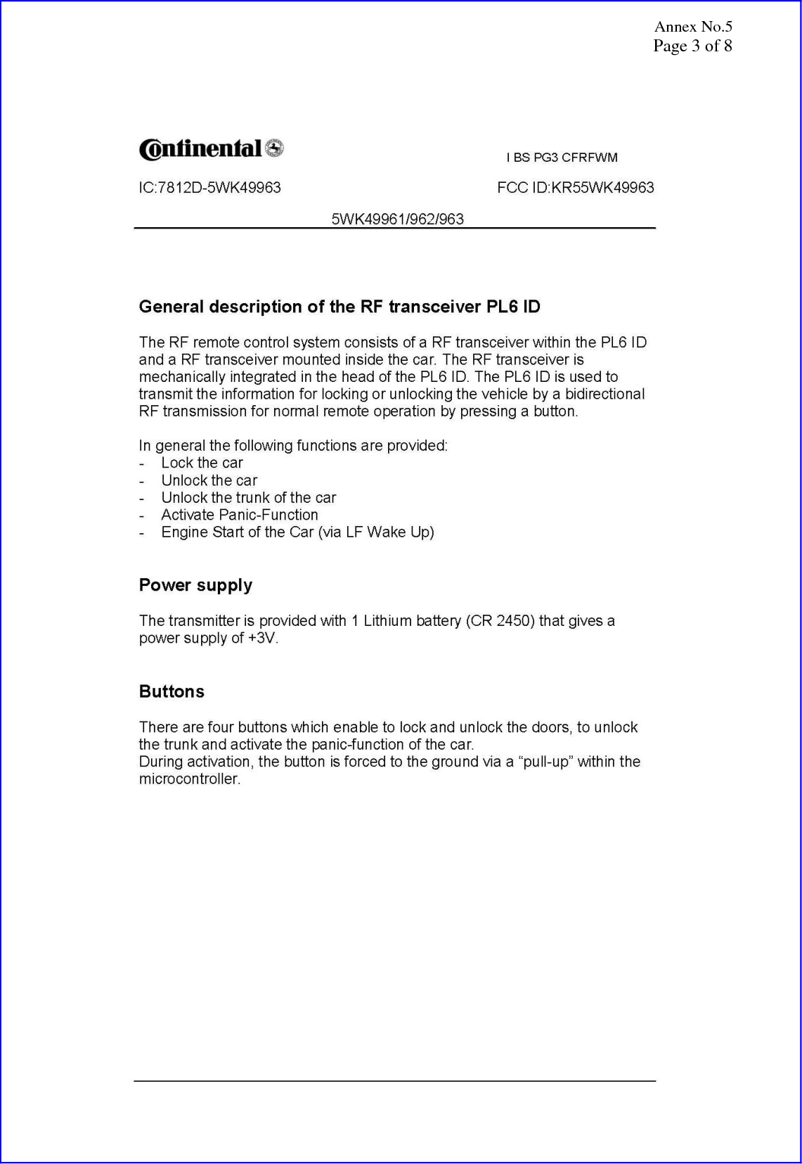 Annex No.5 Page 3 of 8   