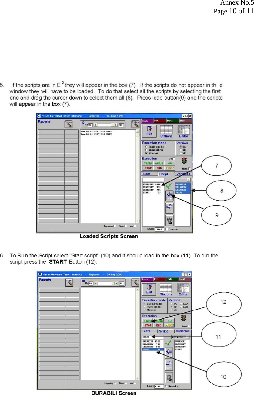 Annex No.5 Page 10 of 11 