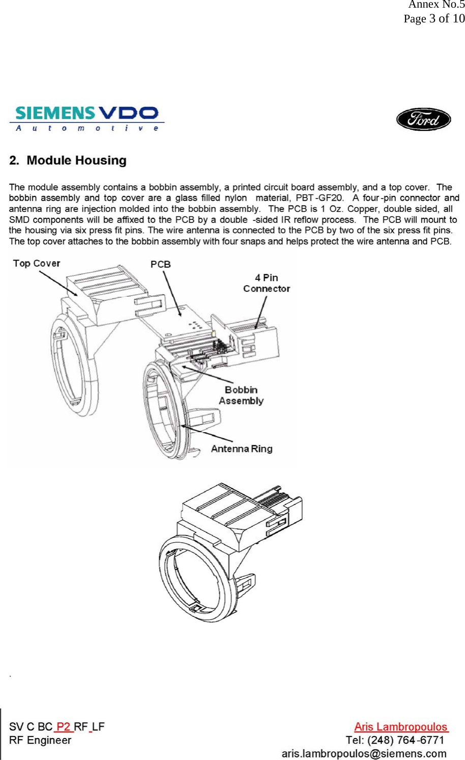 Annex No.5 Page 3 of 10 