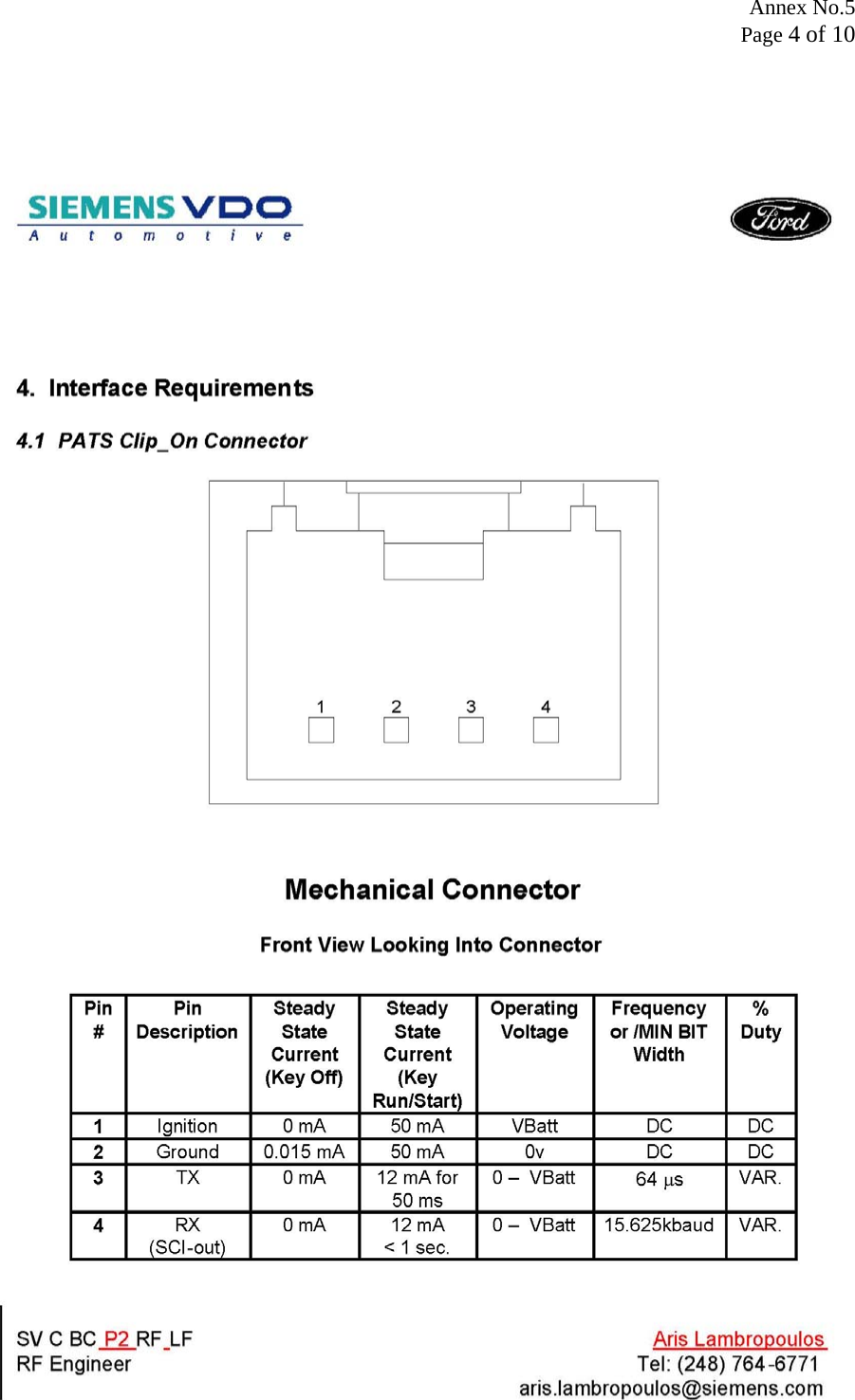 Annex No.5 Page 4 of 10 