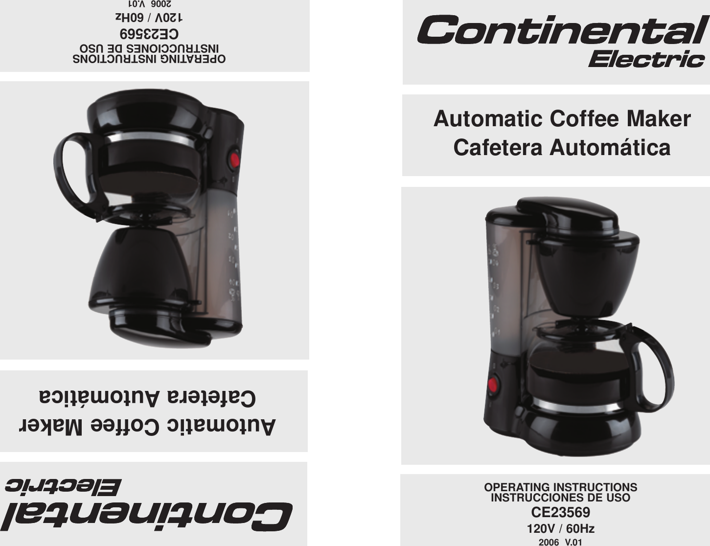 Page 1 of 4 - Continental-Electric Continental-Electric-Ce23569-Users-Manual-  Continental-electric-ce23569-users-manual