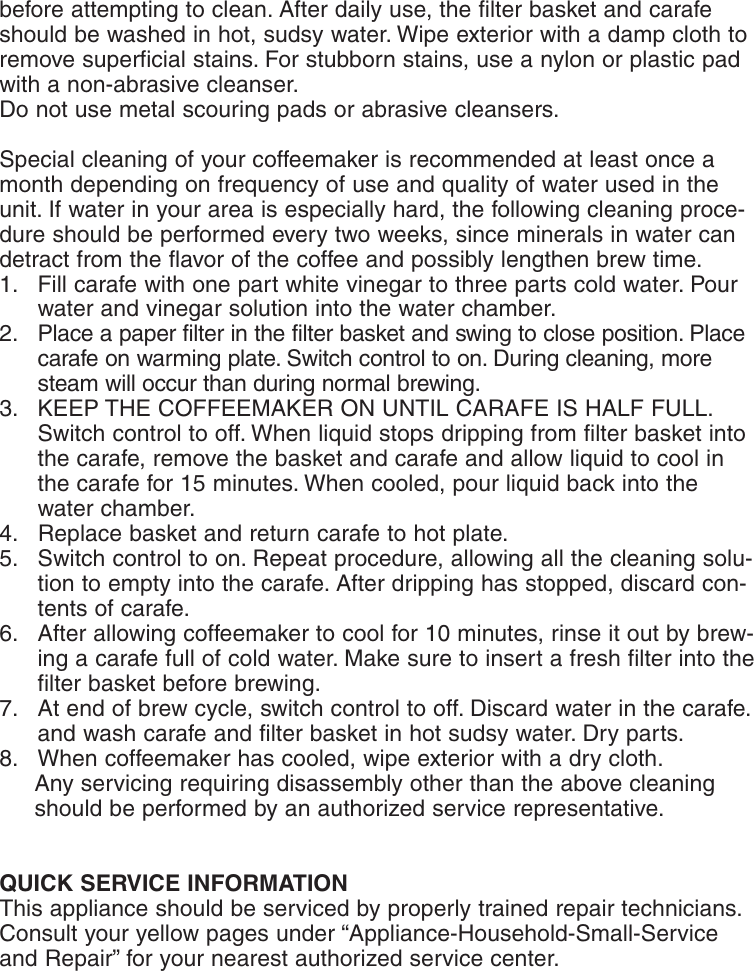 Page 4 of 4 - Continental-Electric Continental-Electric-Ce23569-Users-Manual-  Continental-electric-ce23569-users-manual