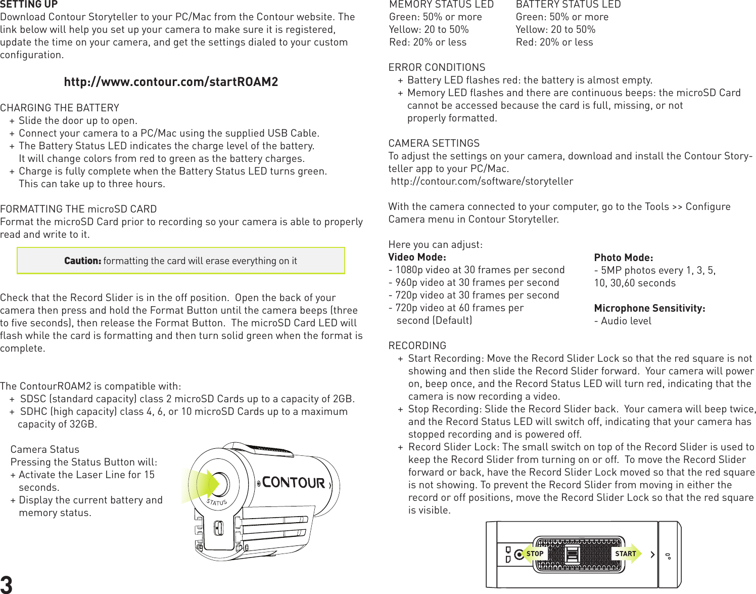 Page 3 of 6 - Contour Contour-Roam2-Users-Manual-  Contour-roam2-users-manual