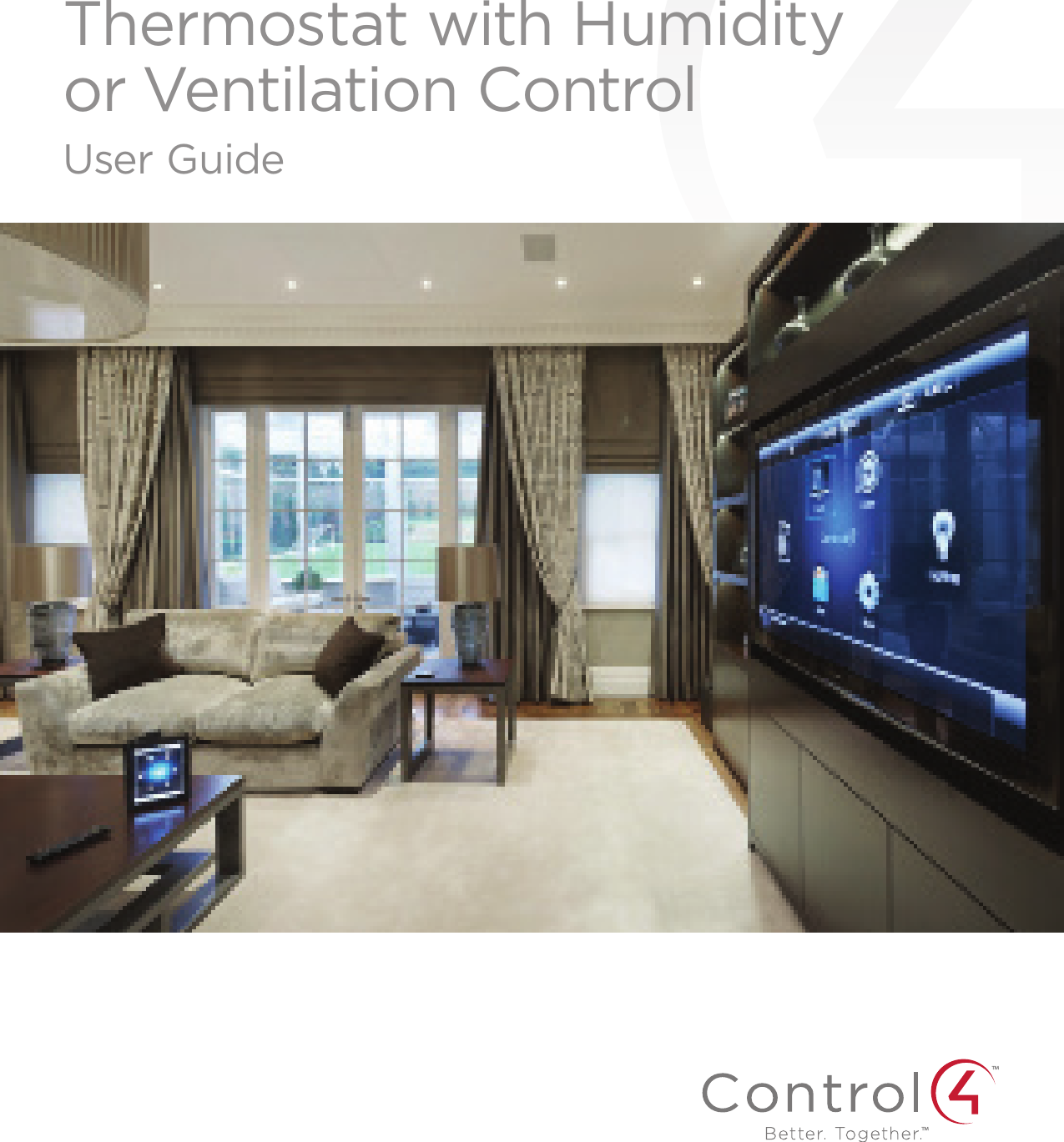 ™™Thermostat with Humidity  or Ventilation ControlUser Guide