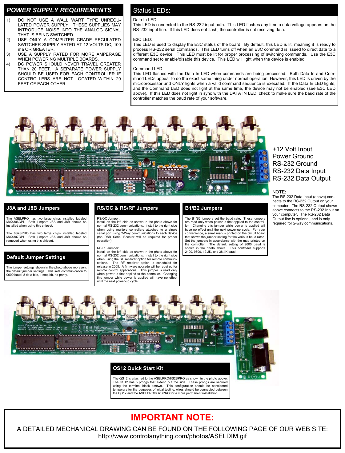 Page 3 of 12 - Controlanything Aselpro-8S2Spro User Manual