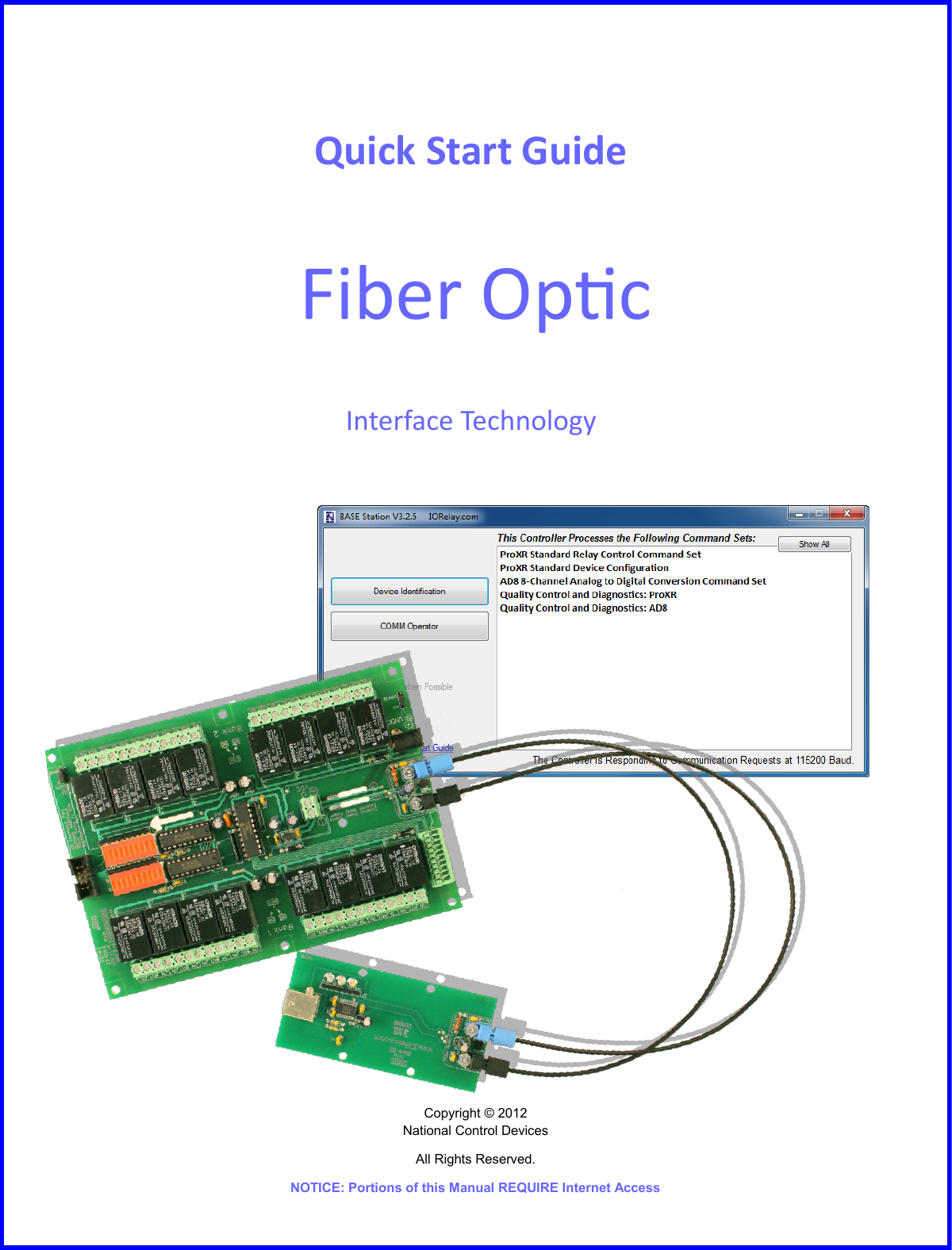 Page 1 of 6 - NCD Guide Fiber Optic Quick Start