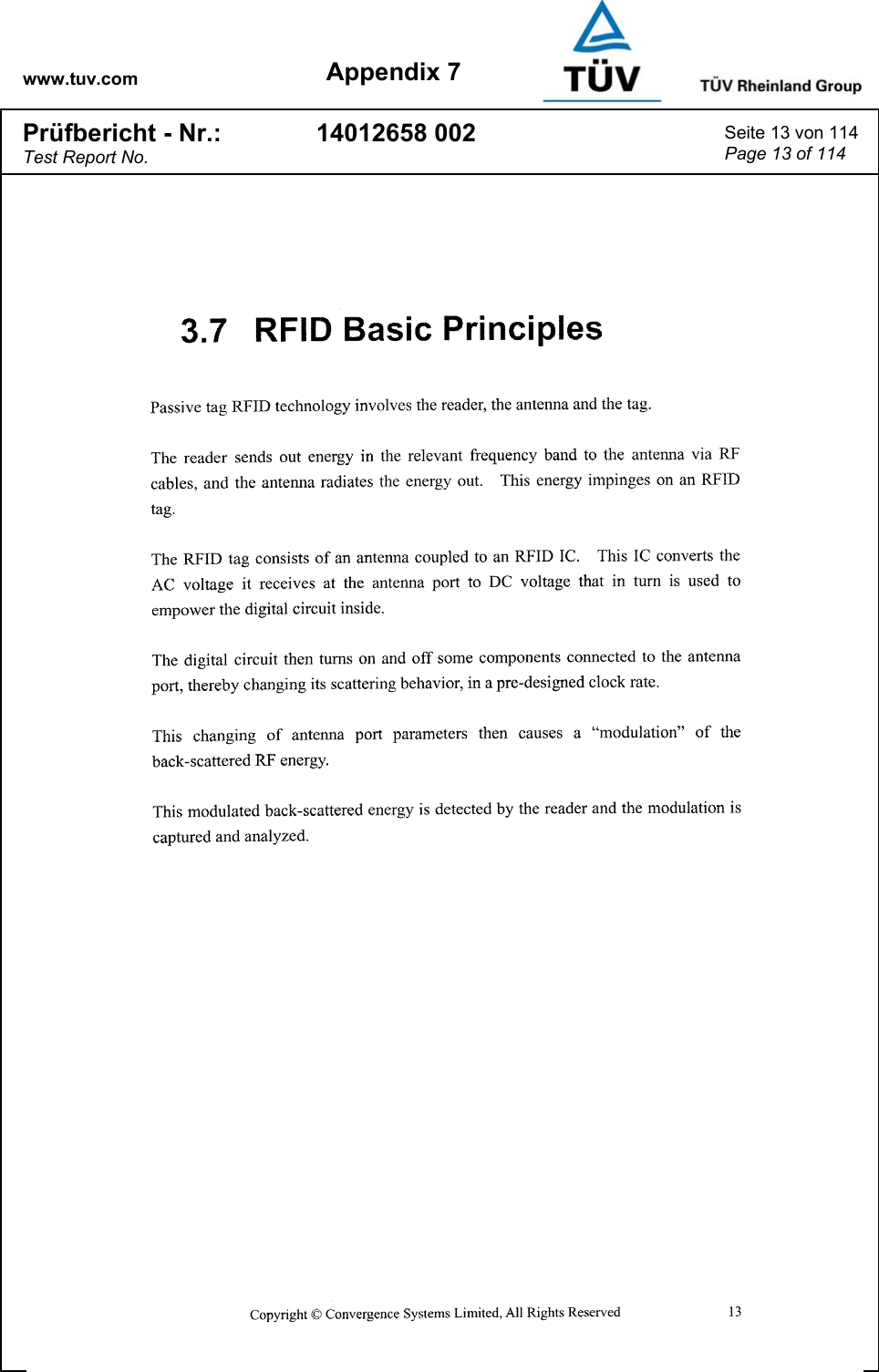 www.tuv.com Appendix 7 Prüfbericht - Nr.: Test Report No. 14012658 002  Seite 13 von 114 Page 13 of 114   