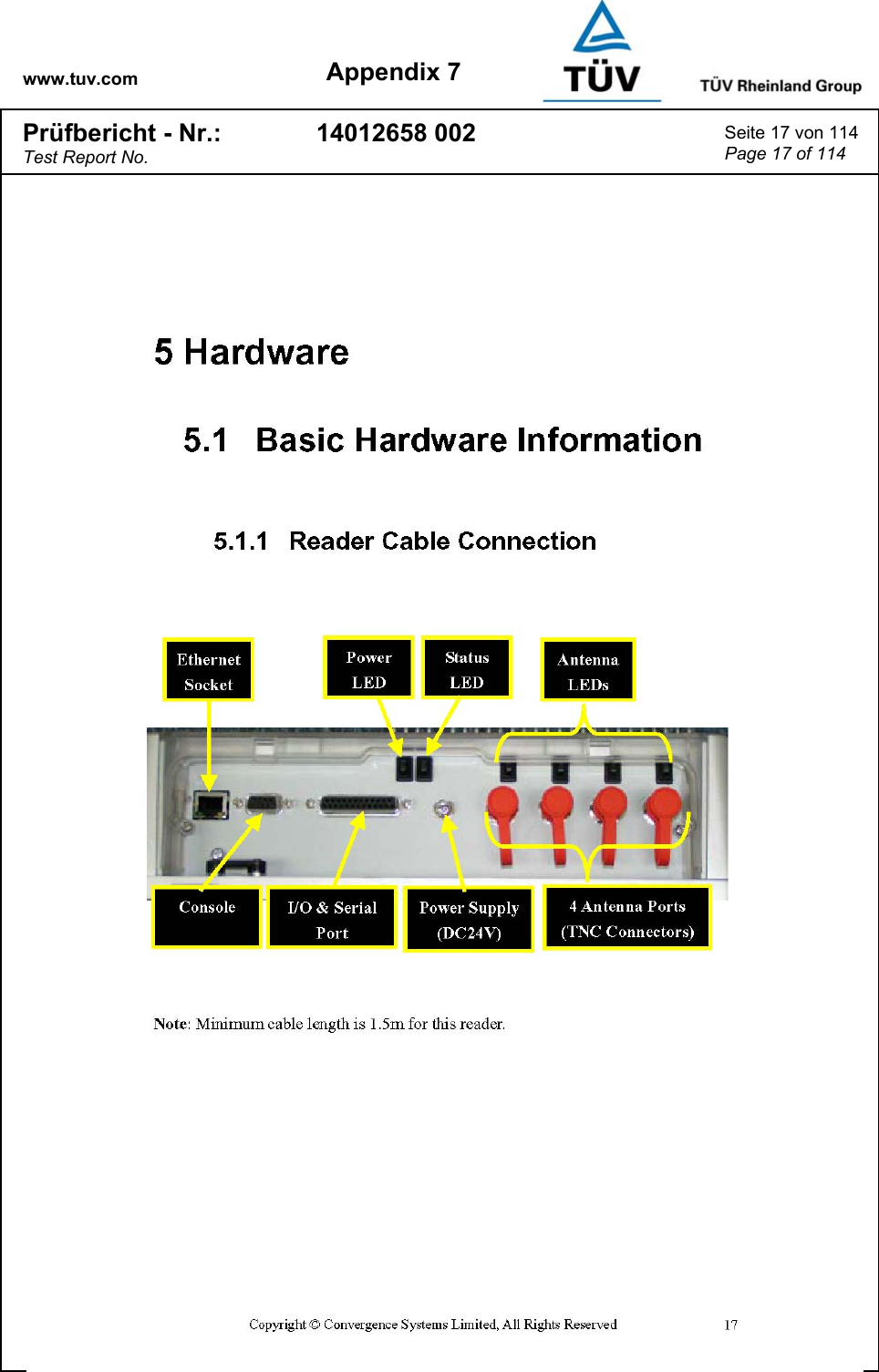 www.tuv.com Appendix 7 Prüfbericht - Nr.: Test Report No. 14012658 002  Seite 17 von 114 Page 17 of 114   