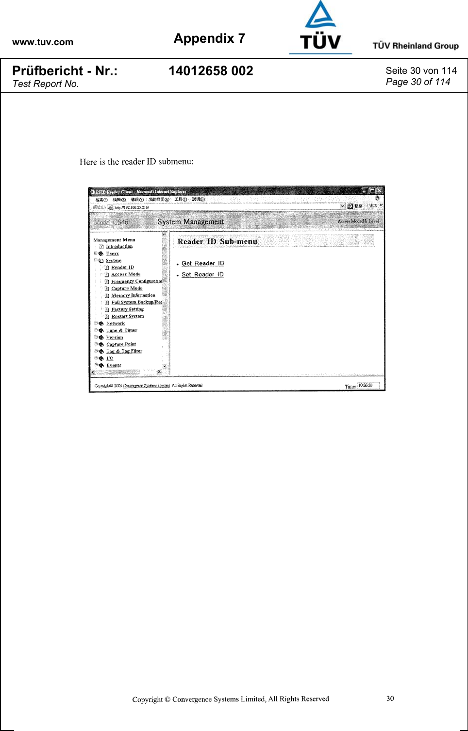 www.tuv.com Appendix 7 Prüfbericht - Nr.: Test Report No. 14012658 002  Seite 30 von 114 Page 30 of 114   