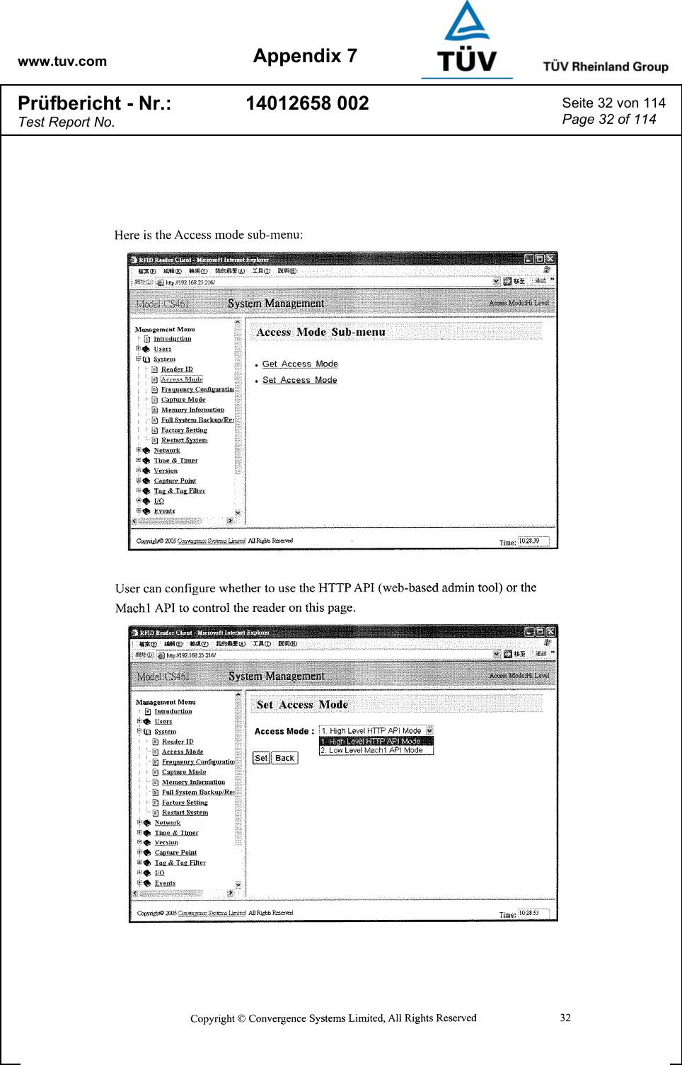 www.tuv.com Appendix 7 Prüfbericht - Nr.: Test Report No. 14012658 002  Seite 32 von 114 Page 32 of 114   